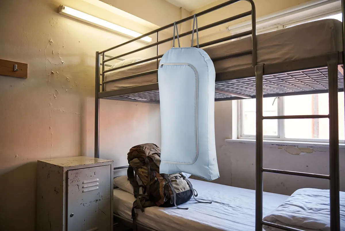 Wadewow in a backpacker hostel